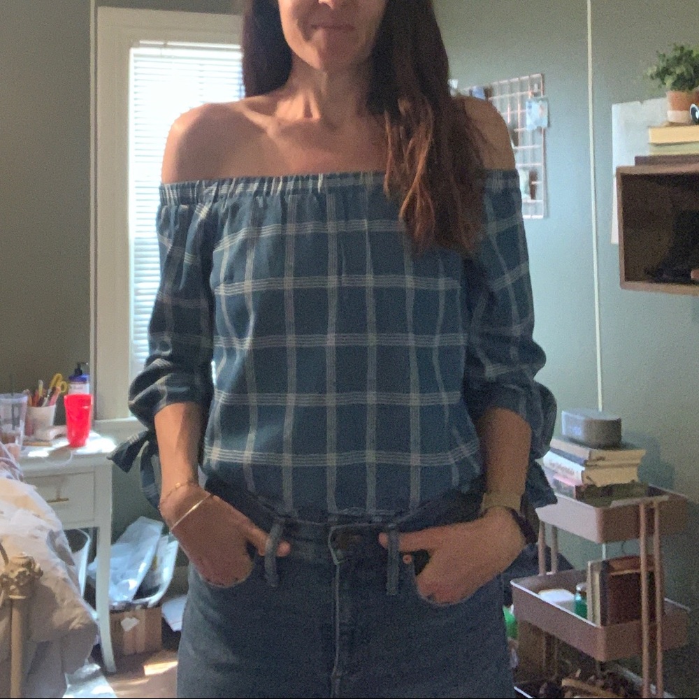 Off the shoulder top
